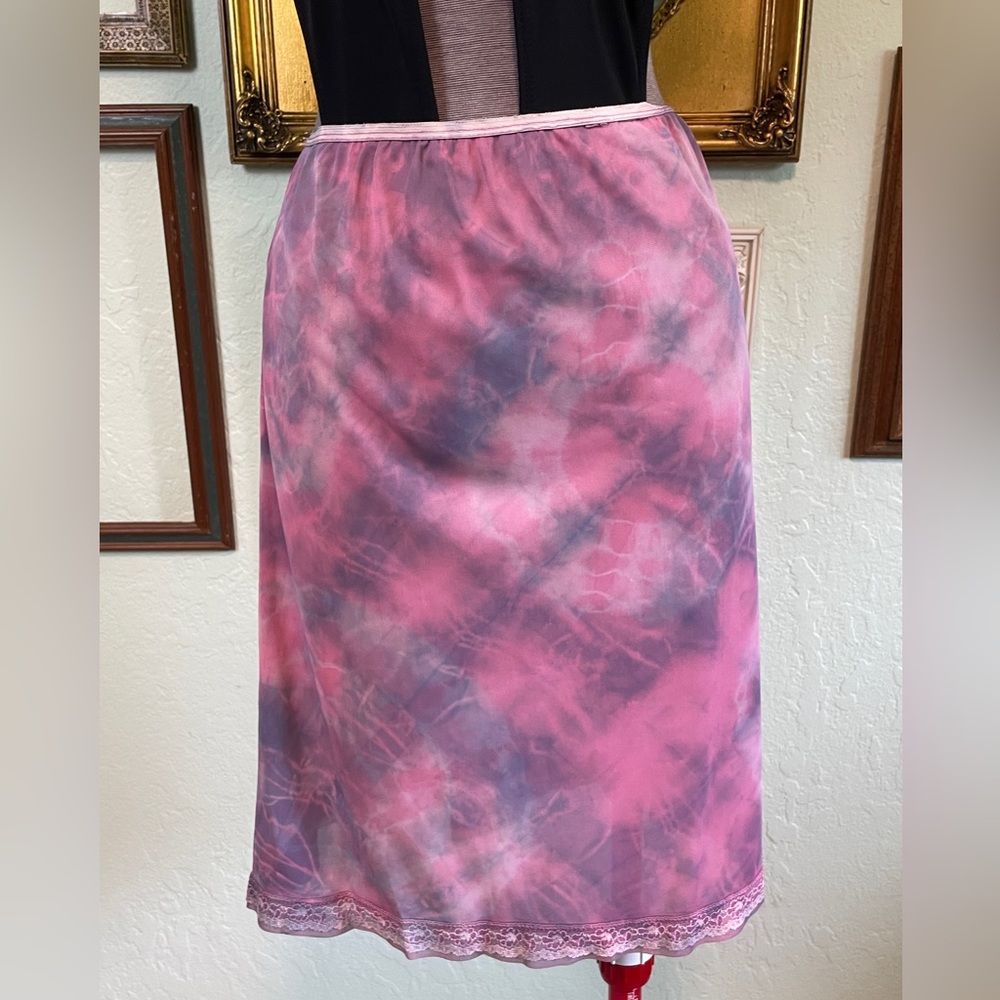 Vintage Upcycled It Girl Slip Skirt
